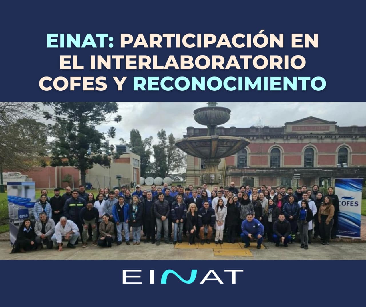 EINAT presente en el Interlaboratorio COFES 🇦🇷